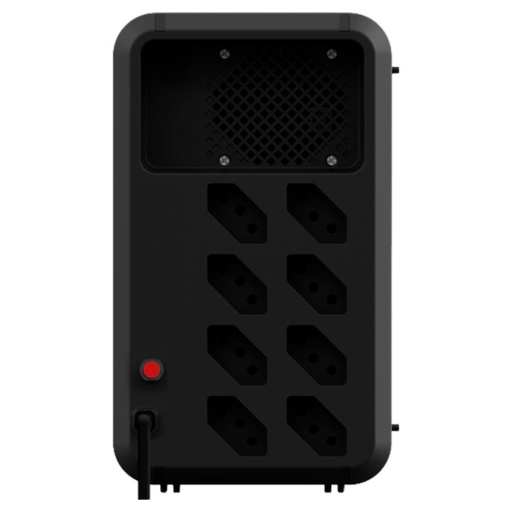 Nobreak Intelbras Attiv 1500VA - 8 Tomadas 2 Baterias 9 Níveis Proteção Monovolt 120V