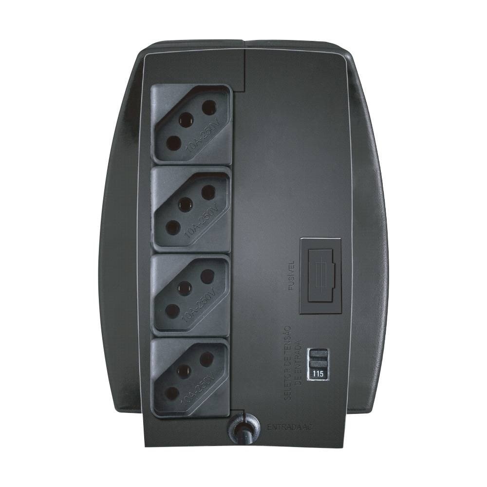 Estabilizador Coletek ES-500, 500VA, 4 Tomadas, Bivolt Manual
