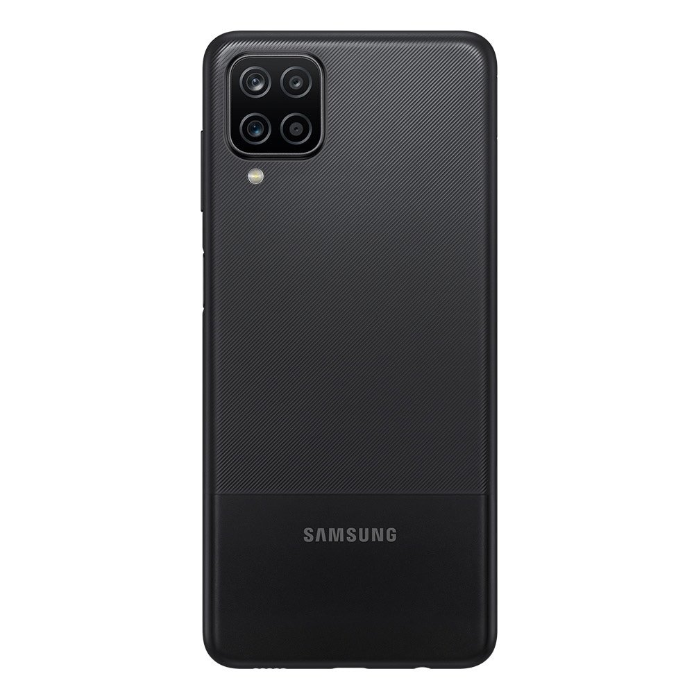 Smartphone Samsung Galaxy A12 Preto, Tela de 6.5", 4G+Wi-Fi, And. 11, Câm. Tras. de 48+5+2+2MP, Frontal de 8MP, 4GB RAM, 64GB
