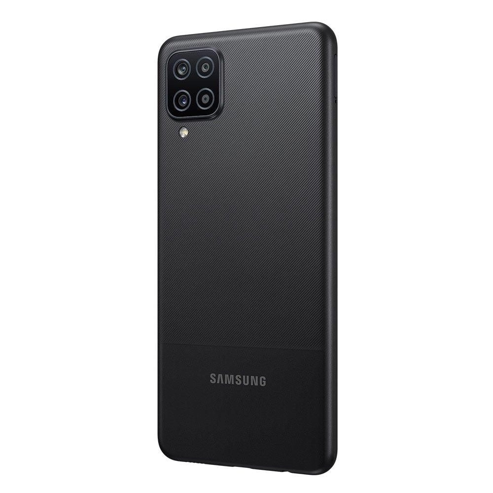 Smartphone Samsung Galaxy A12 Preto, Tela de 6.5", 4G+Wi-Fi, And. 11, Câm. Tras. de 48+5+2+2MP, Frontal de 8MP, 4GB RAM, 64GB