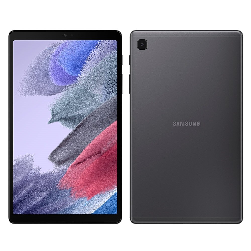 Tablet Samsung Galaxy Tab A7 Lite Grafite, Tela 8.7" | Wi-Fi, Android 11, Câm. Tras. de 8MP e Frontal de 2MP, 4GB RAM, 64GB