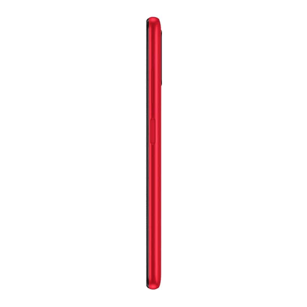 Smartphone Samsung Galaxy A03S Vermelho, Tela de 6.5", 4G+Wi-Fi, And. 11, Câm. Tras. de 13+2+2MP, Frontal de 5MP, 4GB RAM, 64G