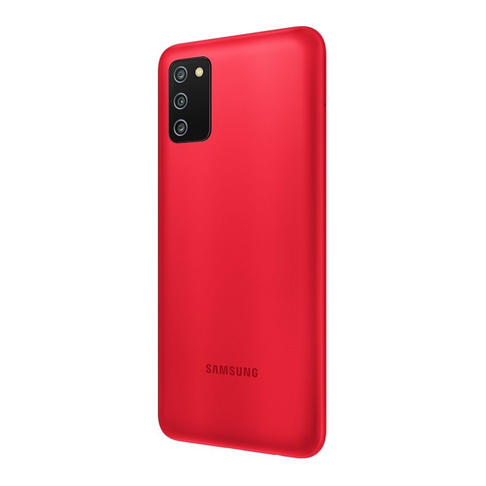 Smartphone Samsung Galaxy A03S Vermelho, Tela de 6.5", 4G+Wi-Fi, And. 11, Câm. Tras. de 13+2+2MP, Frontal de 5MP, 4GB RAM, 64G