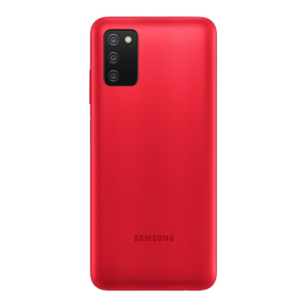 Smartphone Samsung Galaxy A03S Vermelho, Tela de 6.5", 4G+Wi-Fi, And. 11, Câm. Tras. de 13+2+2MP, Frontal de 5MP, 4GB RAM, 64G