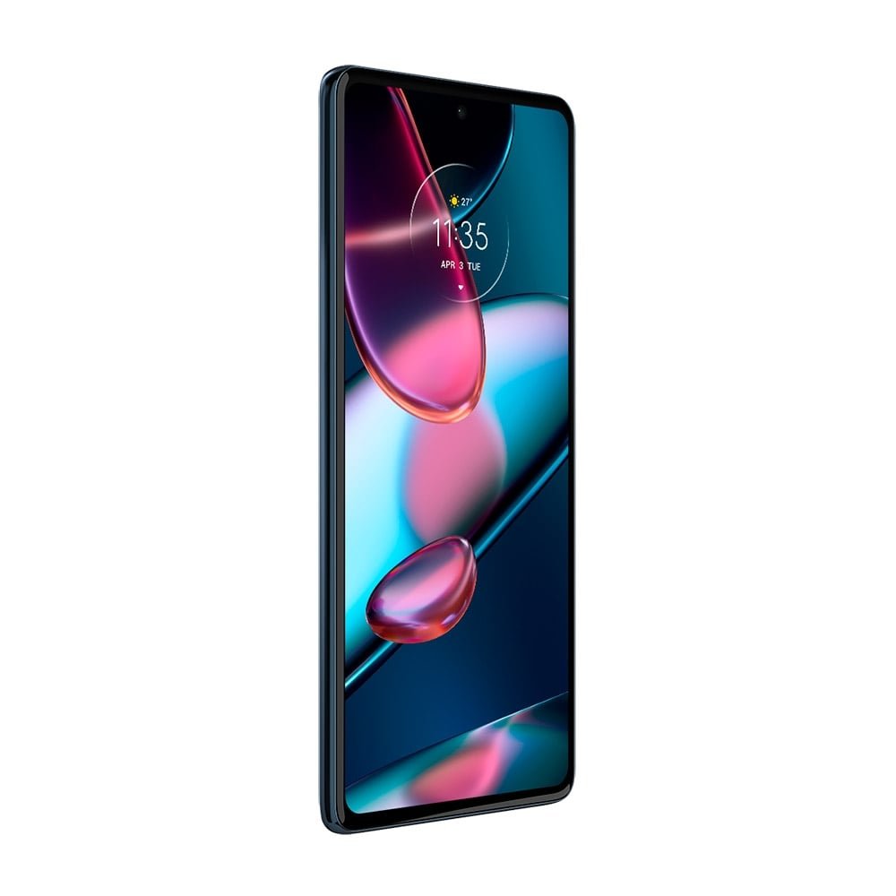 Smartphone Motorola Edge 30 Pro, Azul, Tela 6.7", 5G+Wi-Fi+NFC, And. 12, Câm. Tras. de 50+50+2MP, Frontal 60MP, 12GB RAM, 256G