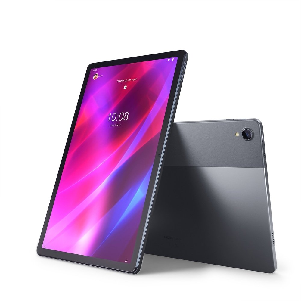 Tablet Lenovo TABP11 Plus, Grafite, Tela 11", Wi-Fi, Android 11, Octa-Core, Câm. Traseira 13MP e Frontal 8MP, 64GB + Capa