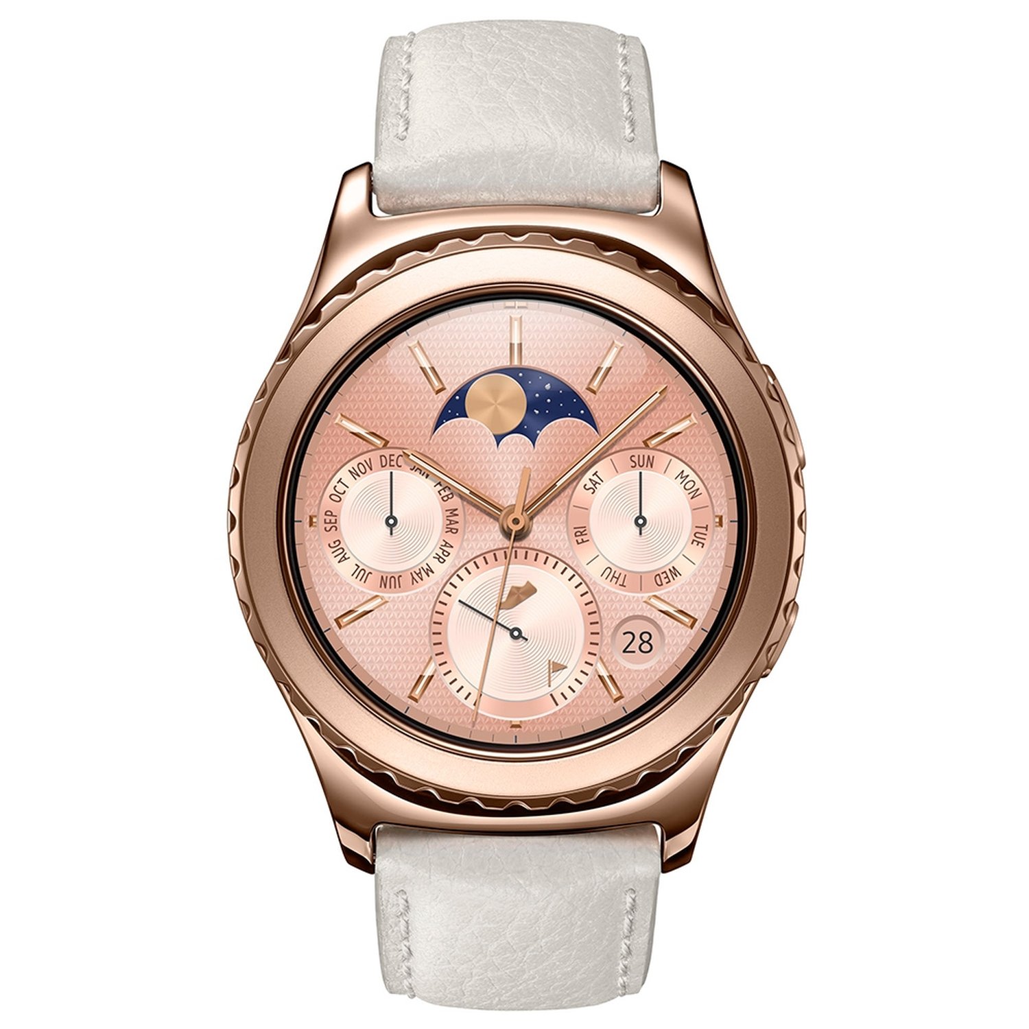 Galaxy Gear S2 Classic Rosê 1.2", 4GB, Bluetooth, Comando por Voz - Samsung