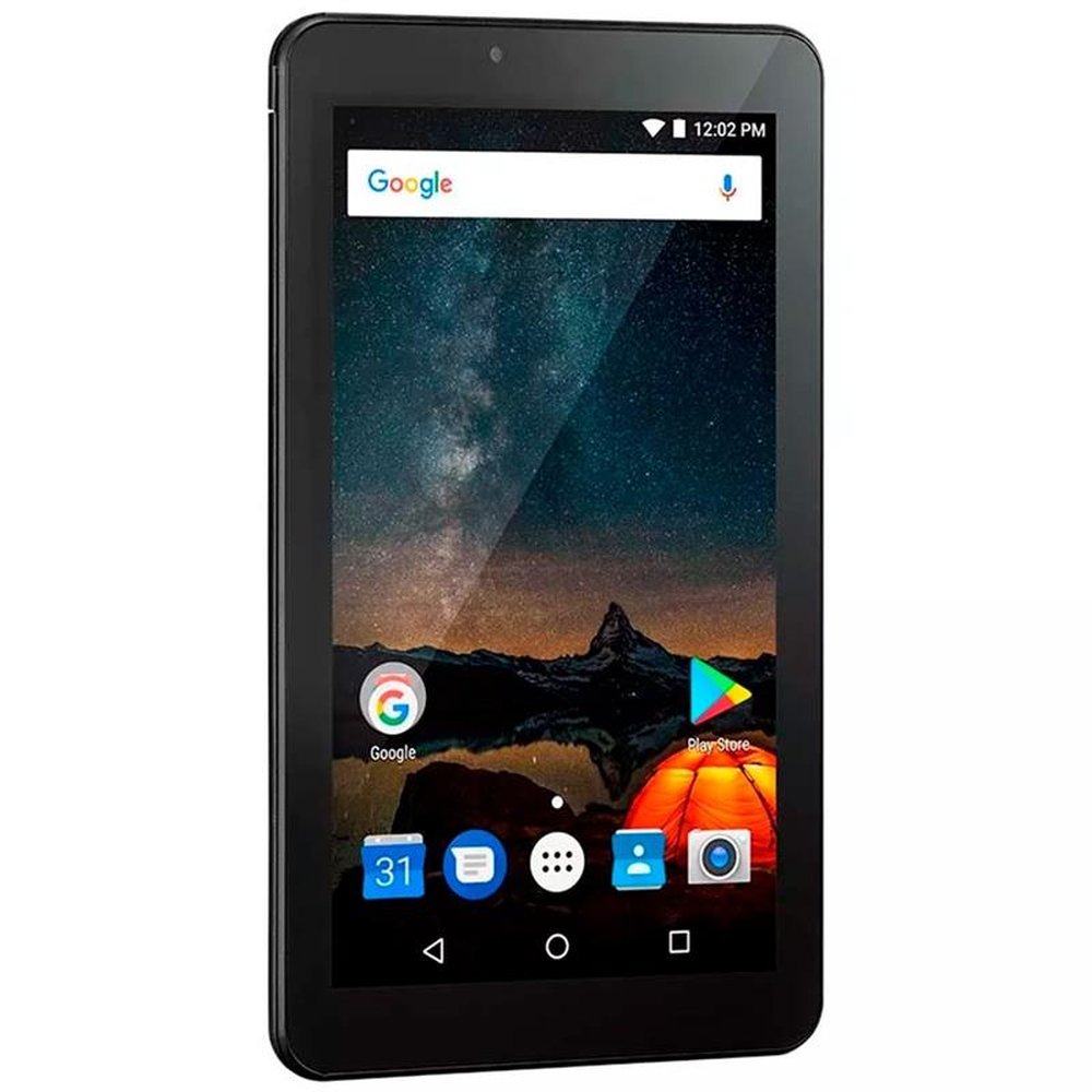 Tablet Multilaser M7-S, Preto, Tela 7", WiFi, Android 7.0, 2MP, 8GB