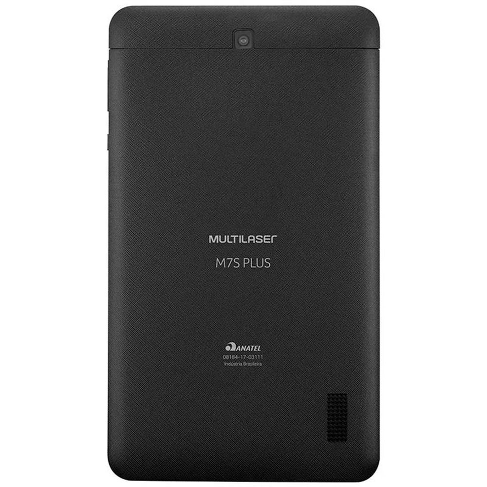 Tablet Multilaser M7-S, Preto, Tela 7", WiFi, Android 7.0, 2MP, 8GB