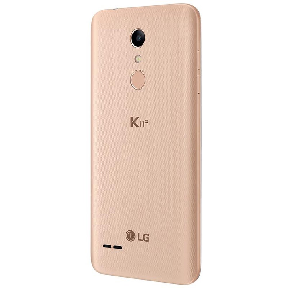 Smartphone LG K11 Alpha, Dual Chip, Dourado, Tela 5.3", 4G+WiFi, Android 7.1, 8MP, 16GB