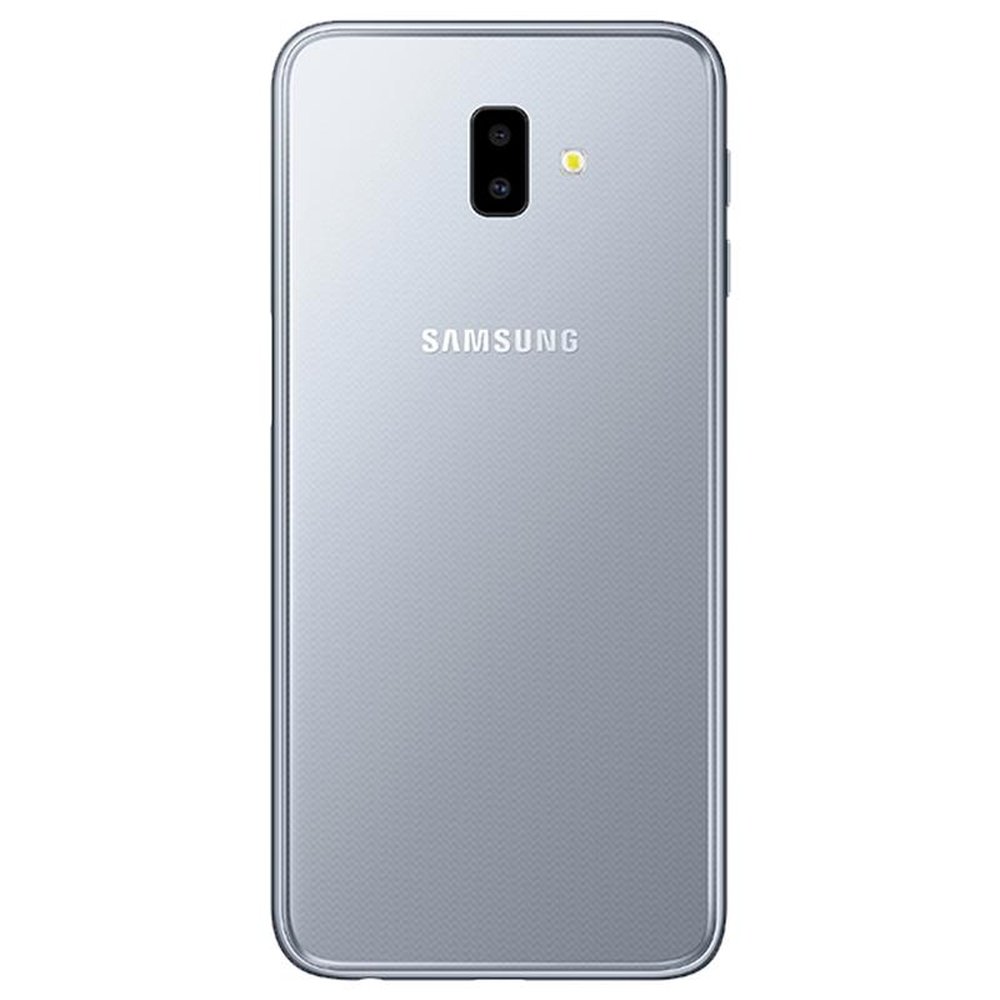 Smartphone Samsung Galaxy J6+, Dual Chip, Prata, Tela 6", 4G+WiFi, Android 8.1, 13MP+5MP, 32GB
