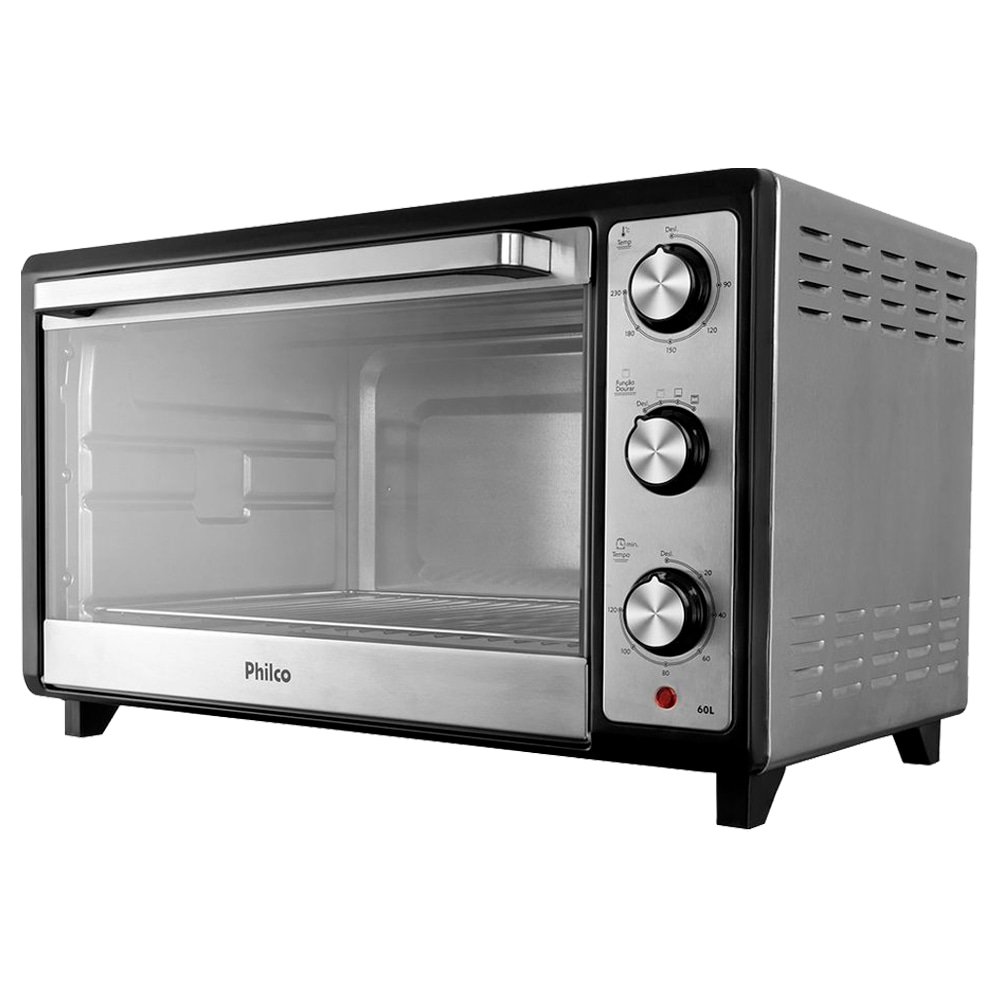 Forno Elétrico Philco 60 Litros PFE60I, Inox, 220V