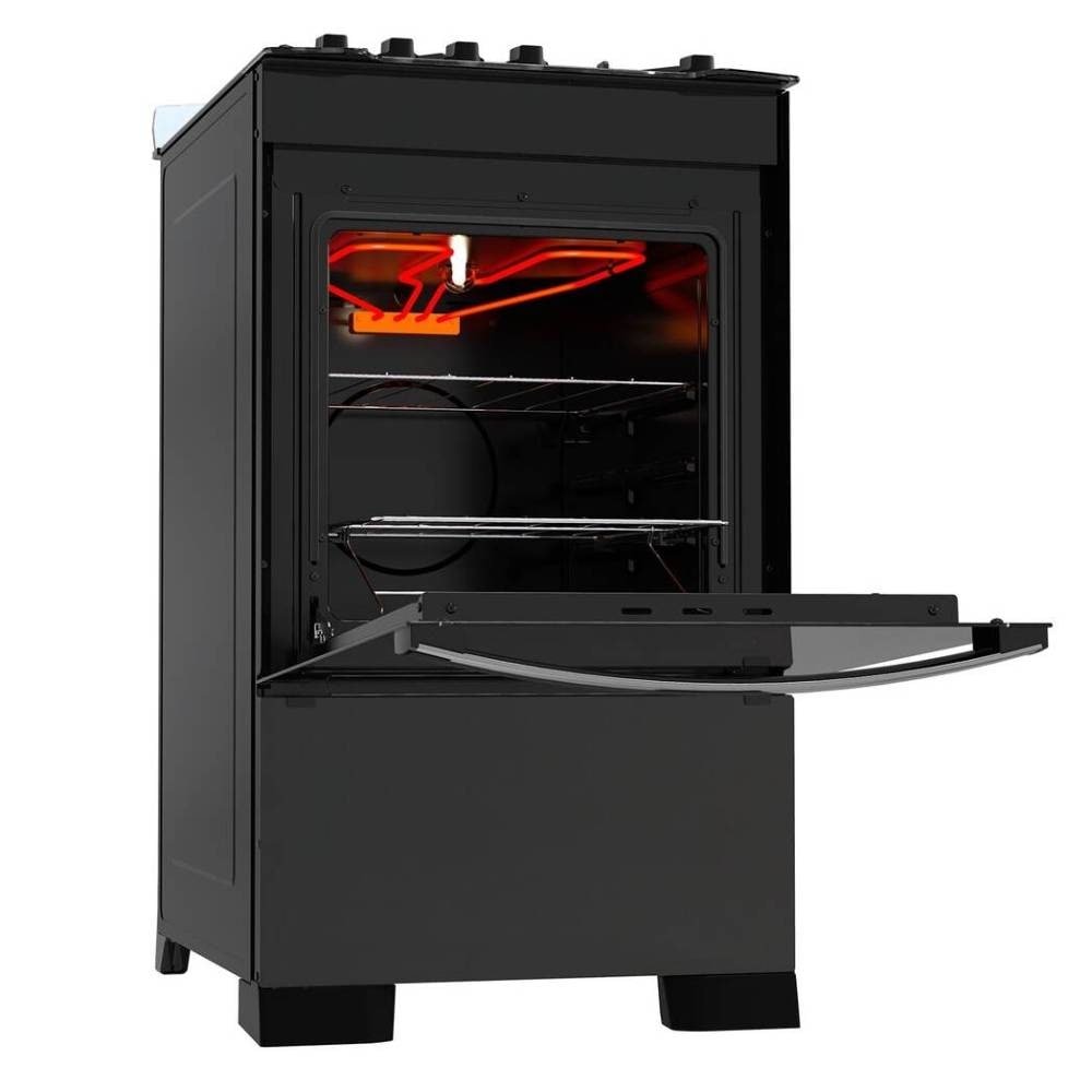 Fogão de Piso 4 Bocas Dako Diplomata, Grill, Preto, Bivolt