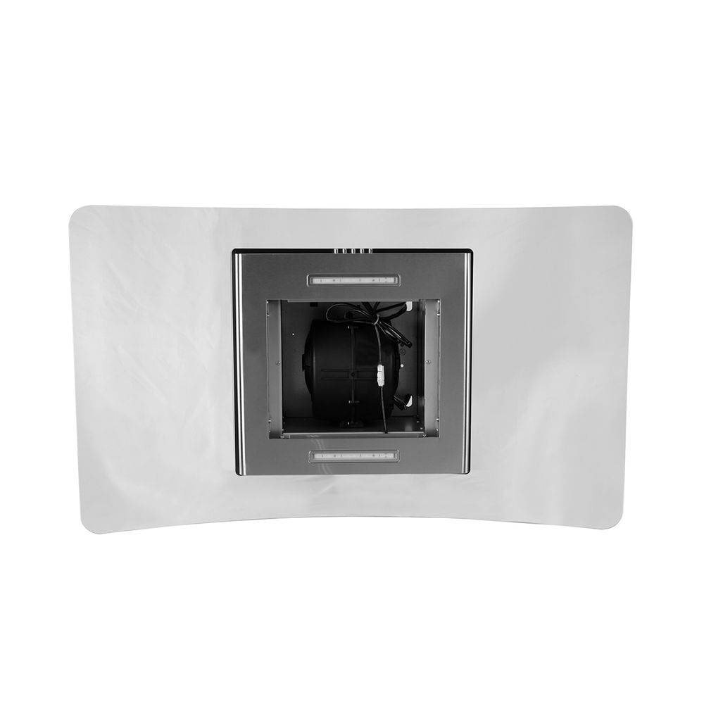 Coifa de Ilha 100cm Philco PCO100I | 3 Velocidades, Vidro Temperado, Inox, 110V