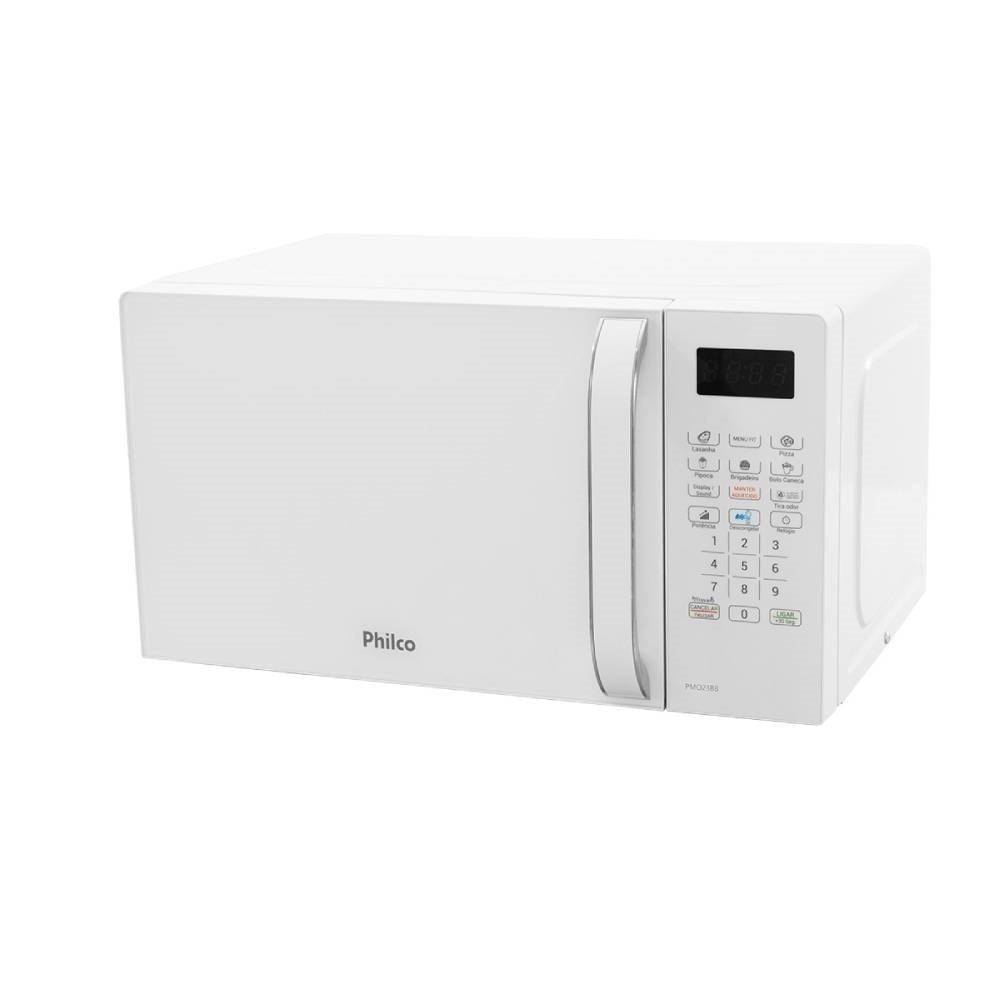 Micro-ondas Philco 20 Litros PMO23BB, Branco, 110V