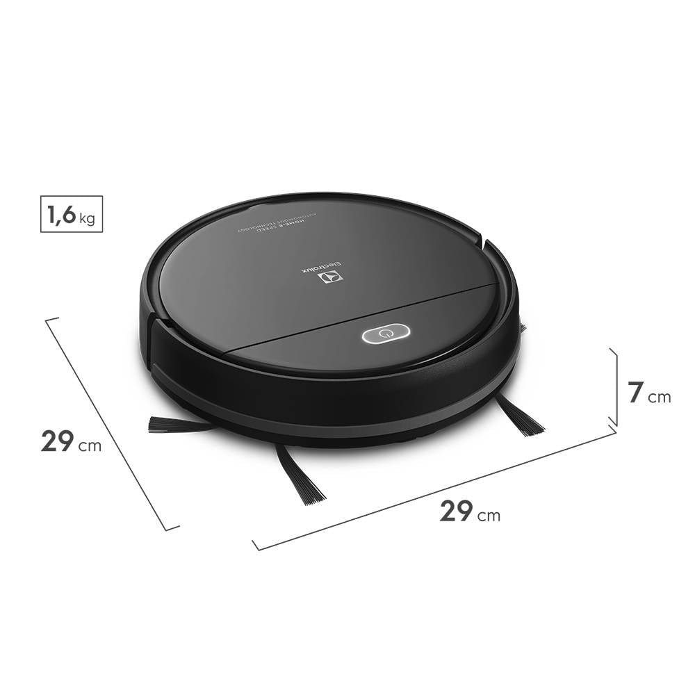 Aspirador de Pó Robô Electrolux ERB10, Preto, Bivolt