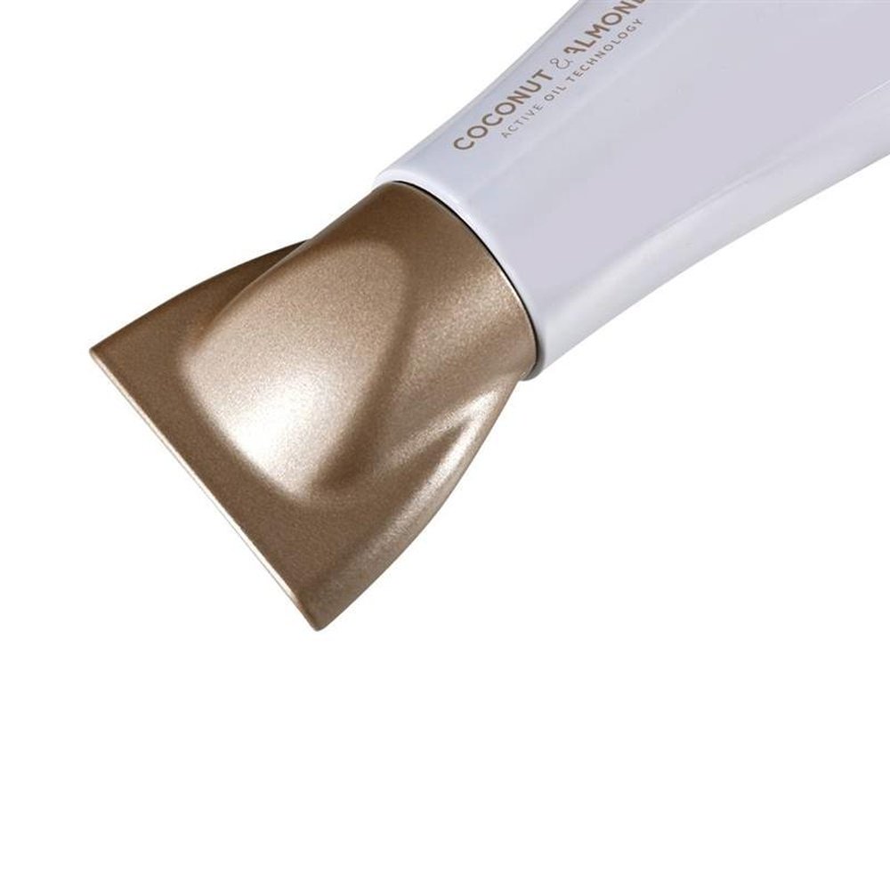 Secador de Cabelo Gama Coconut&Almonds, Ceramic Íon, 2000W, Branco/Dourado, 110V
