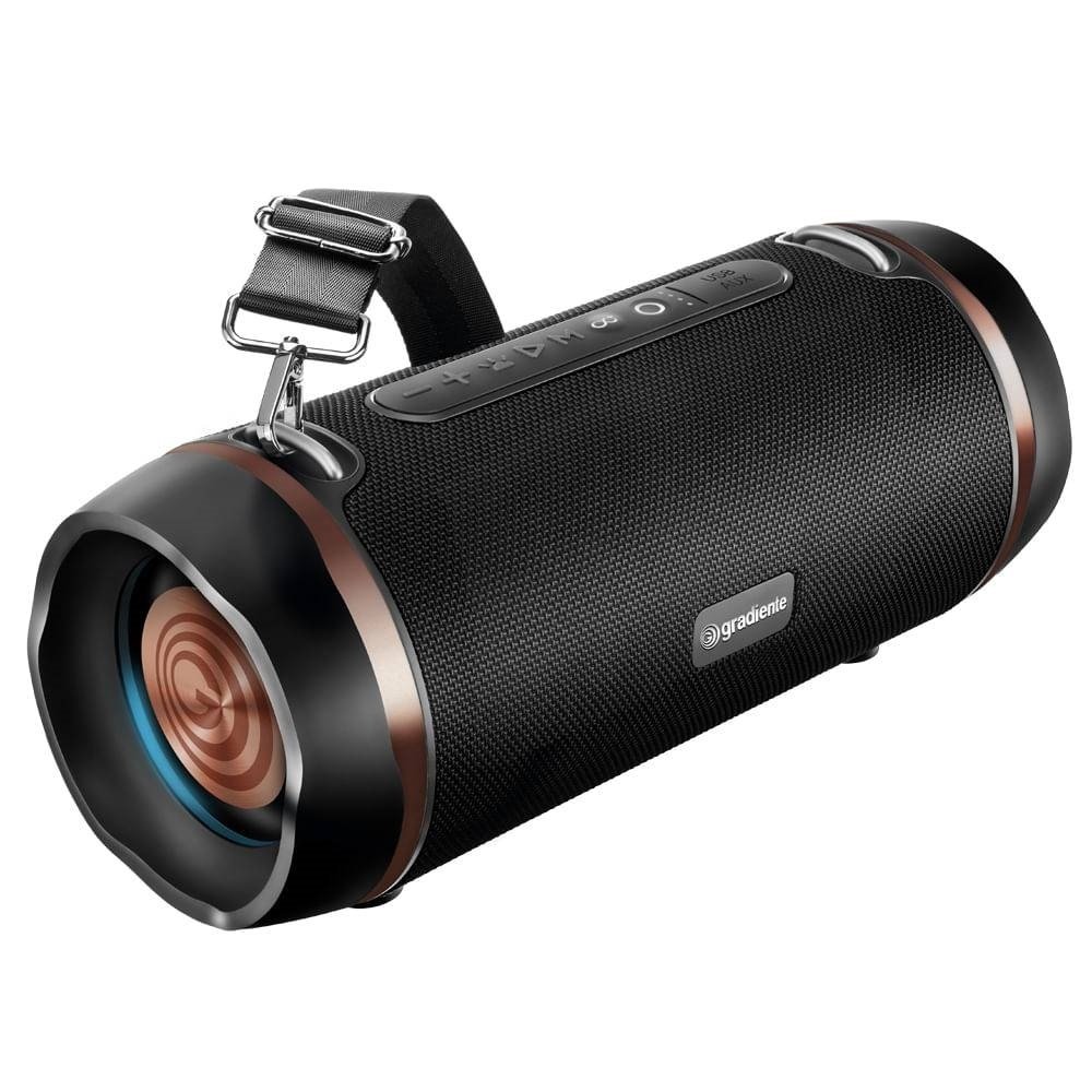 Caixa Amplificadora Gradiente GSP200, Bluetooth/USB/SD/FM/P2, 50W, Preta, Bivolt