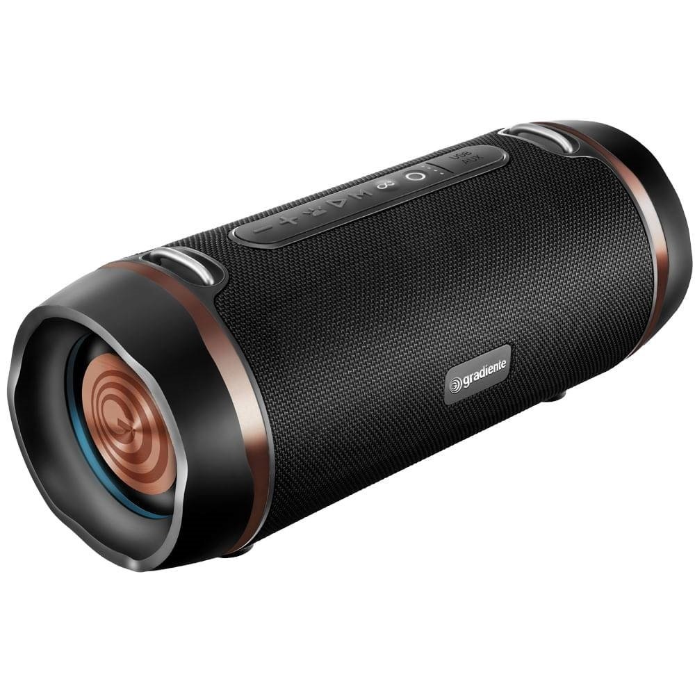 Caixa Amplificadora Gradiente GSP200, Bluetooth/USB/SD/FM/P2, 50W, Preta, Bivolt