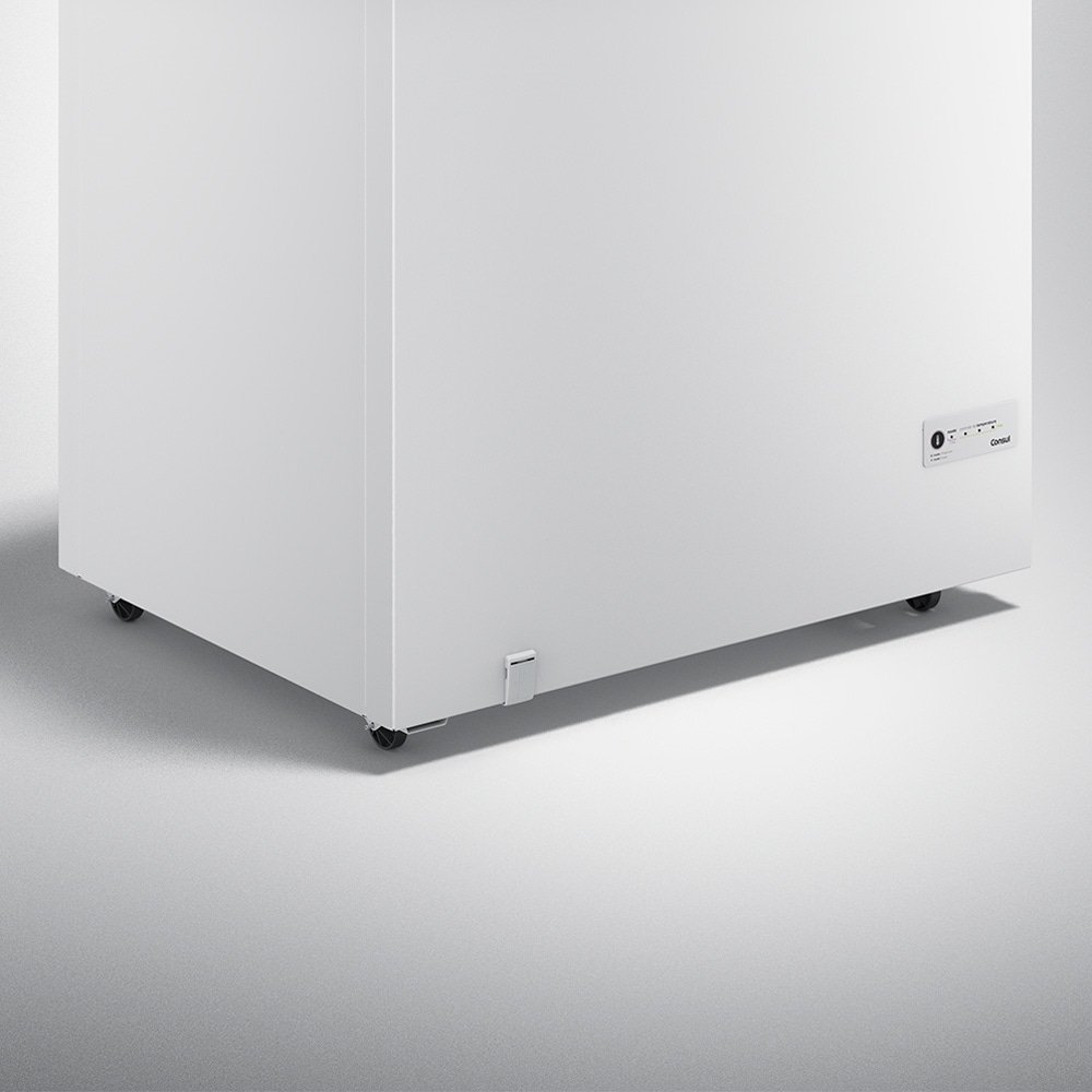 Freezer e Refrigerador Horizontal Consul 309 Litros CHA31, Branco, 110V
