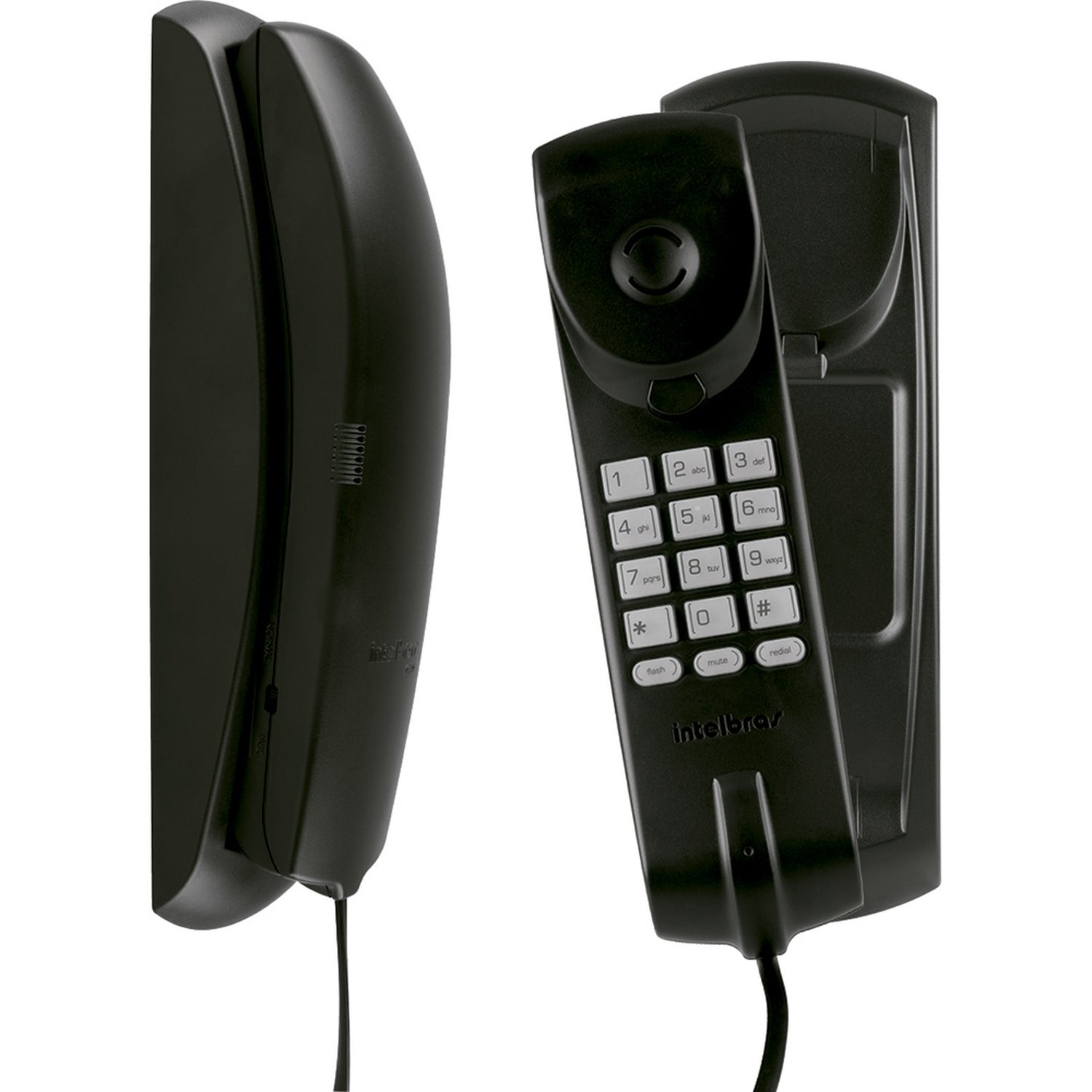 Telefone Gondola Intelbras TC20, Preto