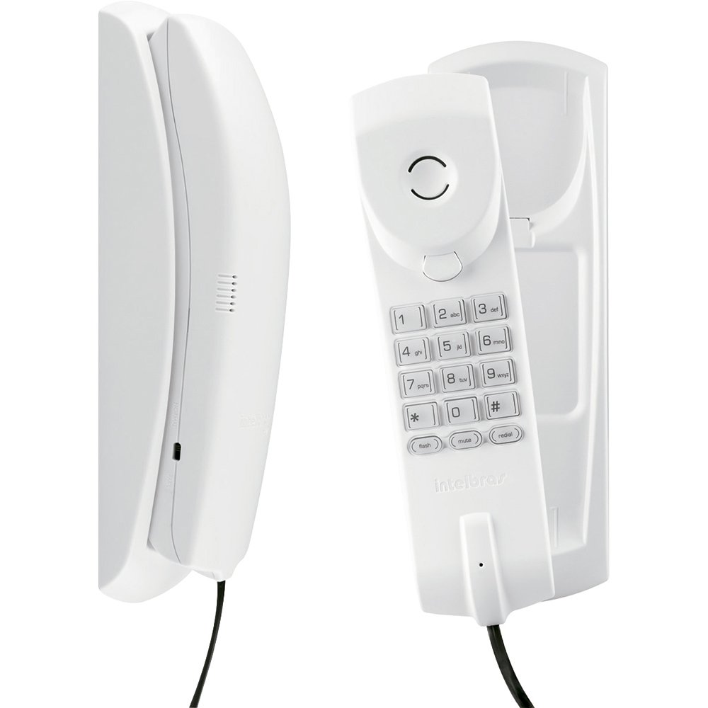 Telefone Gondola com Fio Intelbras TC20, Ártico