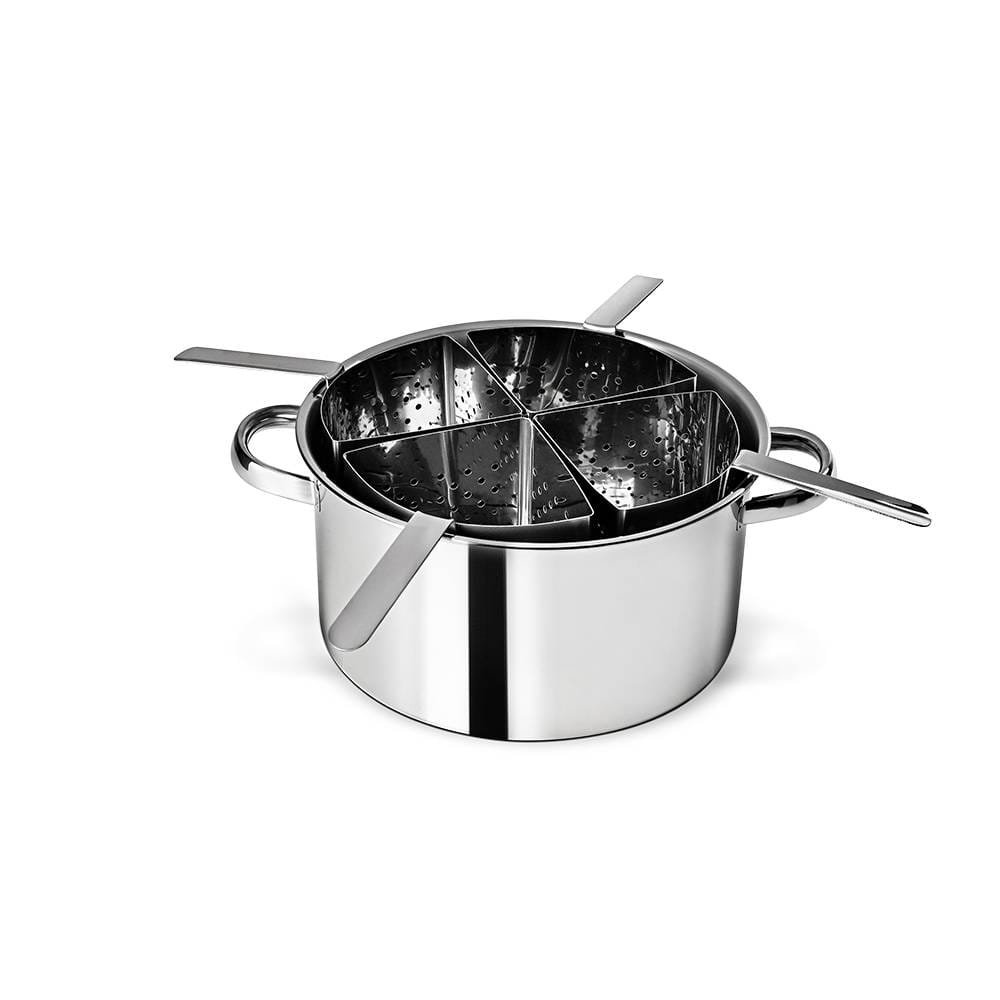 Espagueteira Brinox Savoy, 10 Litros, 4 Divisões, Inox