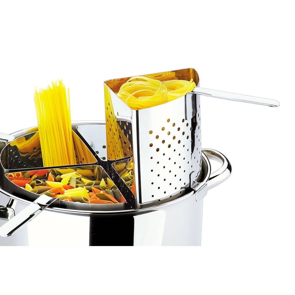 Espagueteira Brinox Savoy, 10 Litros, 4 Divisões, Inox