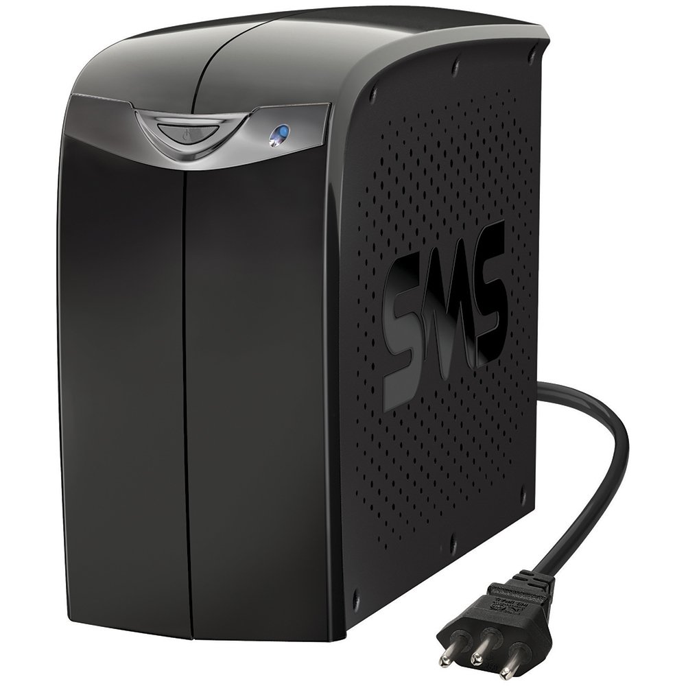 Nobreak SMS Net Station II UST800Bi, 800VA, 6 Tomadas, Bivolt com Saída 115V