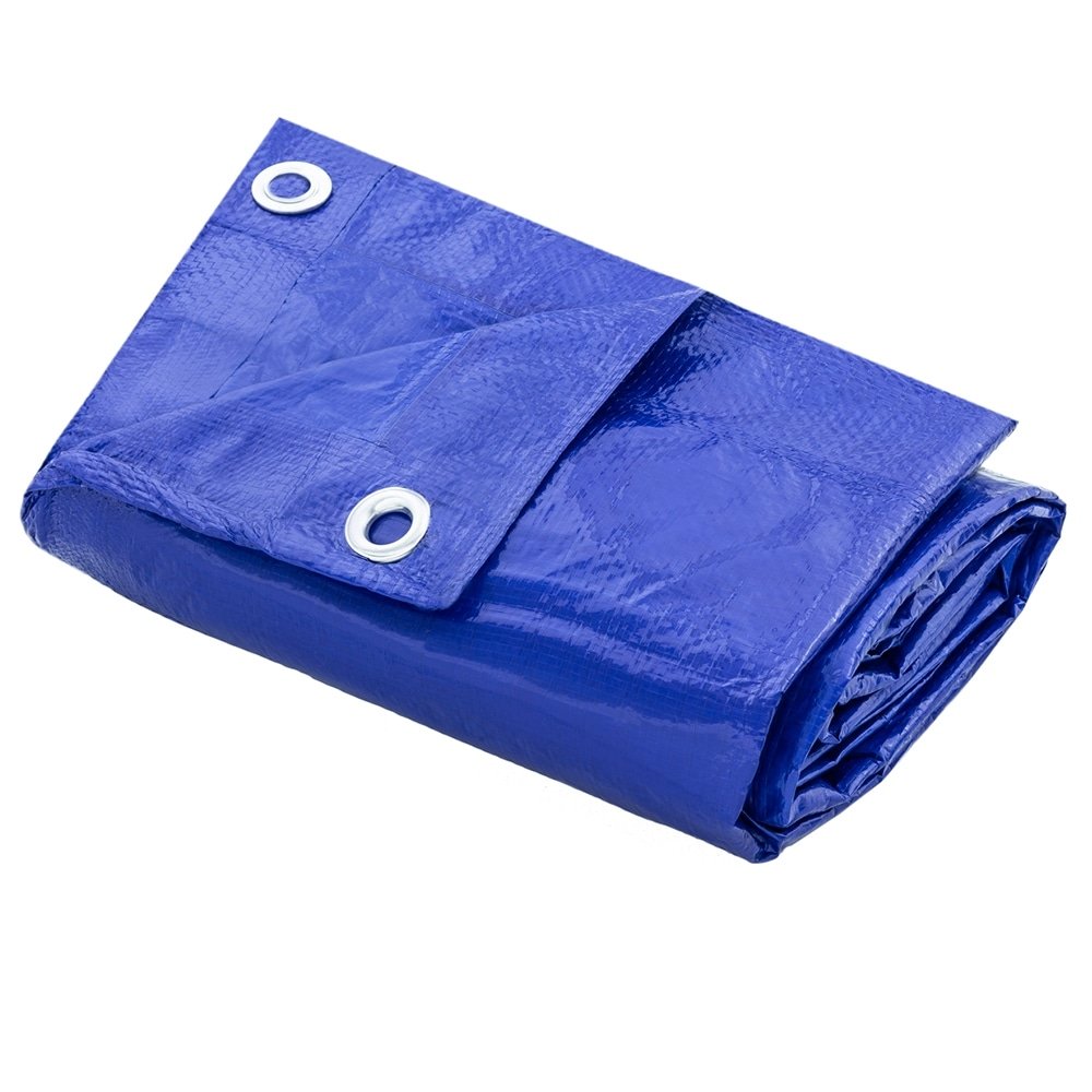 Lona Plástica Thompson Azul com Ilhós 7mx4m