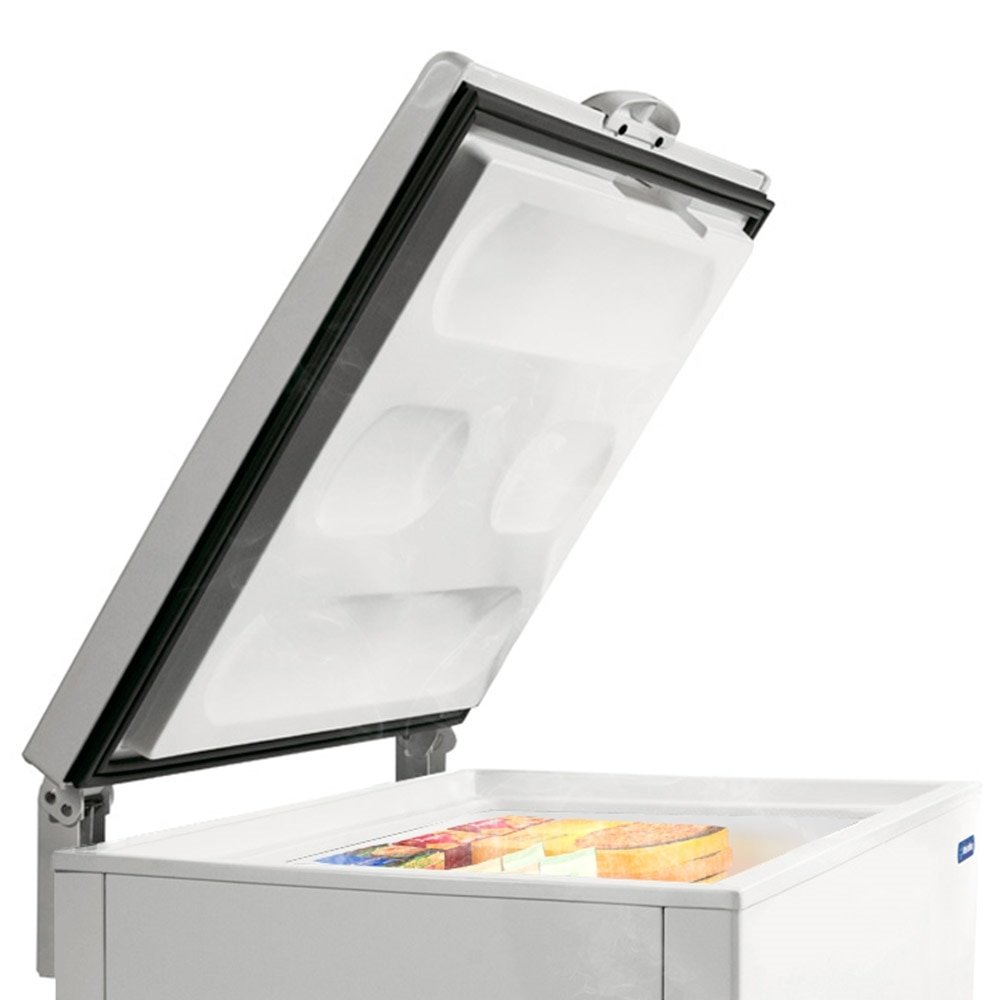 Freezer Horizontal Metalfrio 166 Litros DA170B2, Dupla Ação, Branco, 220V