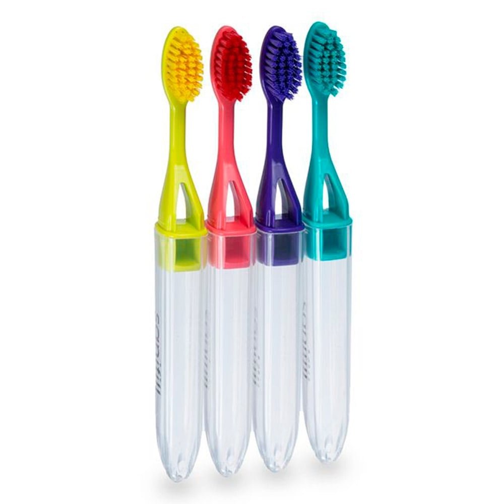 Escova Dental Sanifill Pocket Macia Cores Sortidas