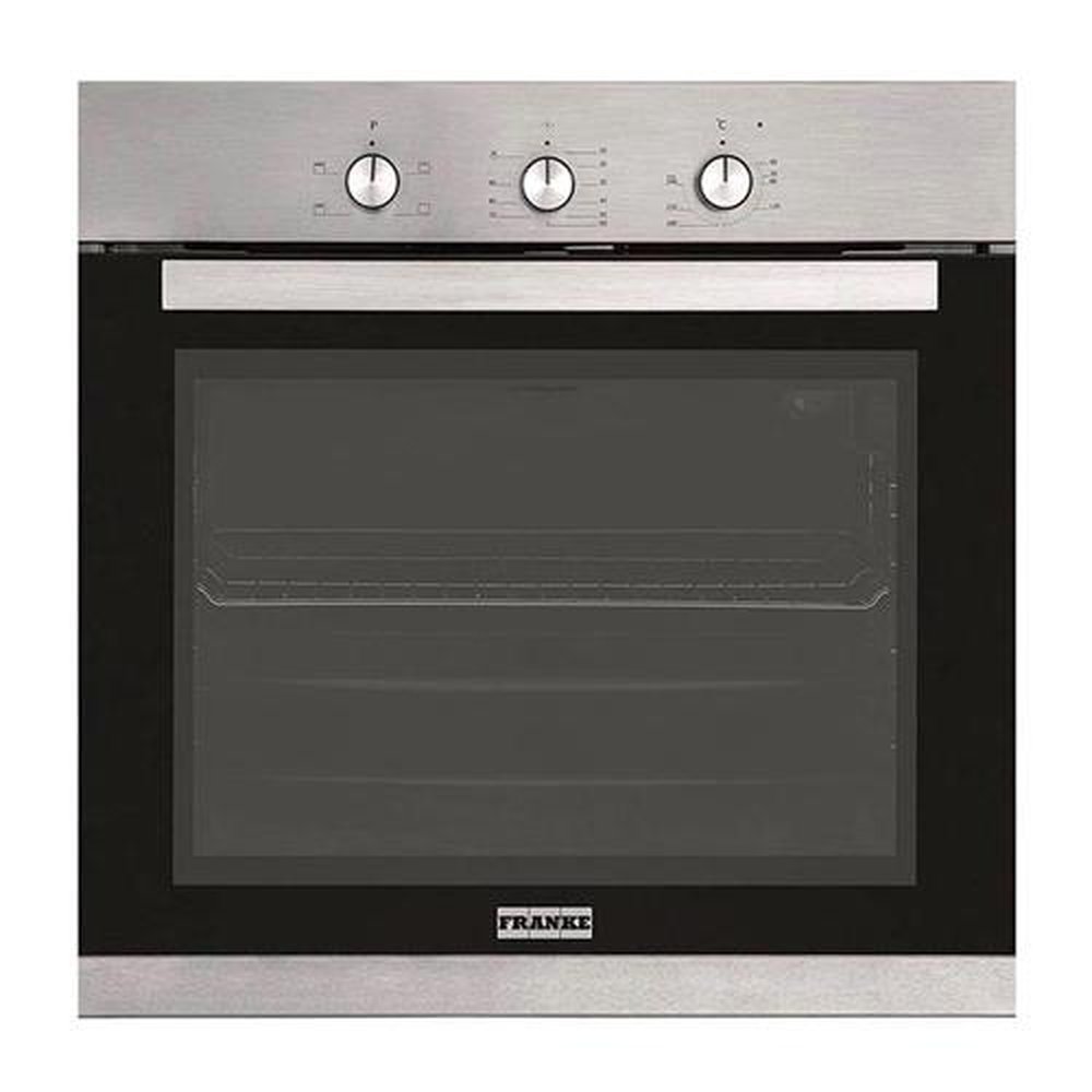 Forno Elétrico de Embutir Franke Glass 72 Litros GL52 | Linear, 2100W, Preto/Inox, 220V