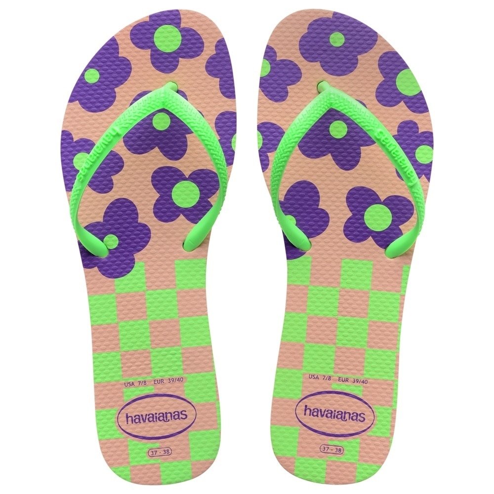 Havaianas Flat Mix Rosa/Verde/Roxo 39/0