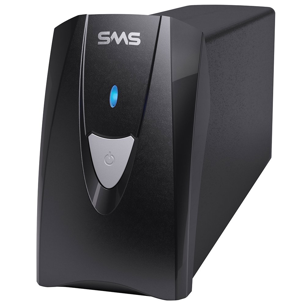 Nobreak SMS Manager USM Net 4+700Bi 110, 700VA, 4 Tomadas, Bateria Externa, Entrada Bivolt Automático e Saída 110V