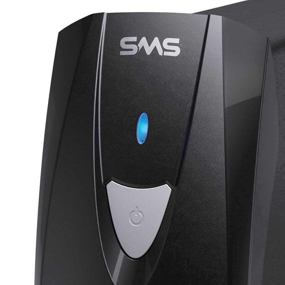 Nobreak SMS Manager USM Net 4+700Bi 110, 700VA, 4 Tomadas, Bateria Externa, Entrada Bivolt Automático e Saída 110V