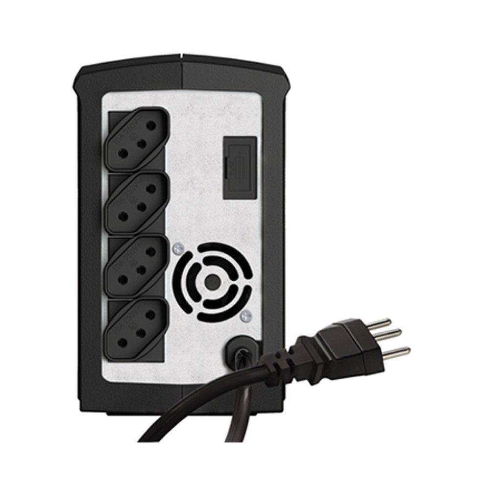 Nobreak SMS Net Station II UST600, 600VA, 4 Tomadas, com Entrada Bivolt Automático e Saída 115V