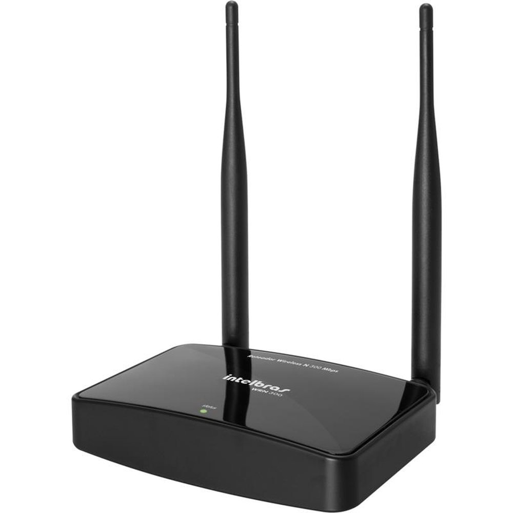 Roteador Wireless WRN300 300Mbps, 1 Porta, 2 Antenas 5 dBi - Intelbras