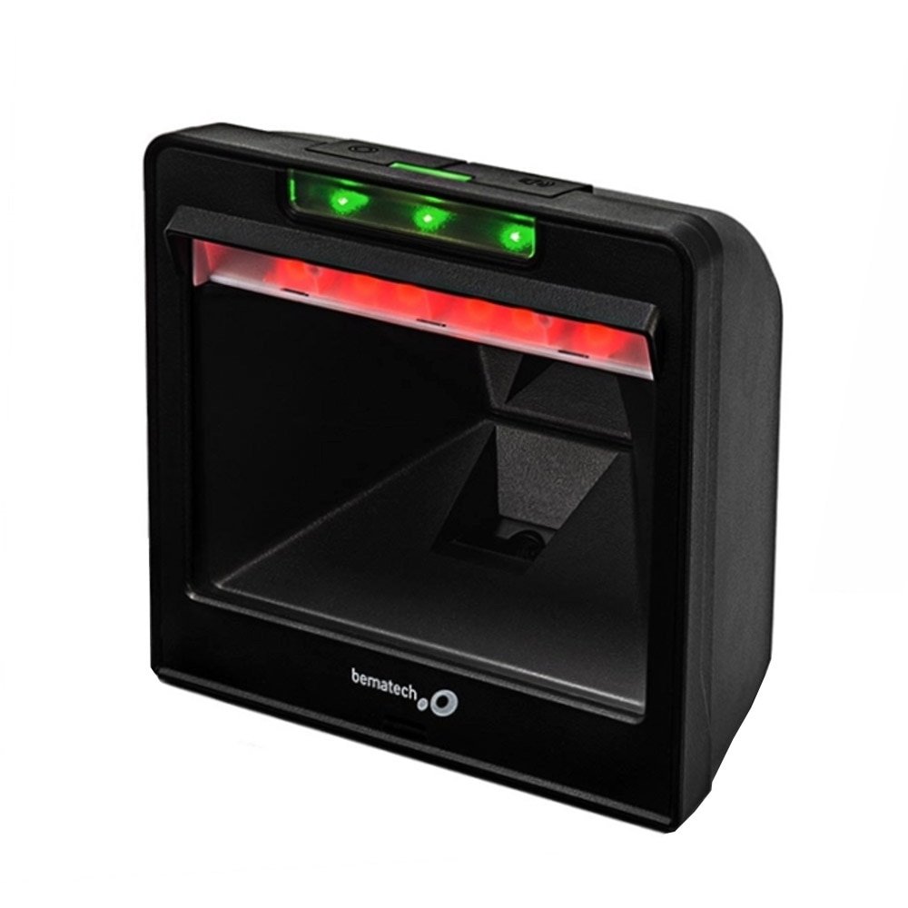 Leitor Código de Barras Fixo Bematech Imager I3200 2D Usb Luz Led Preto