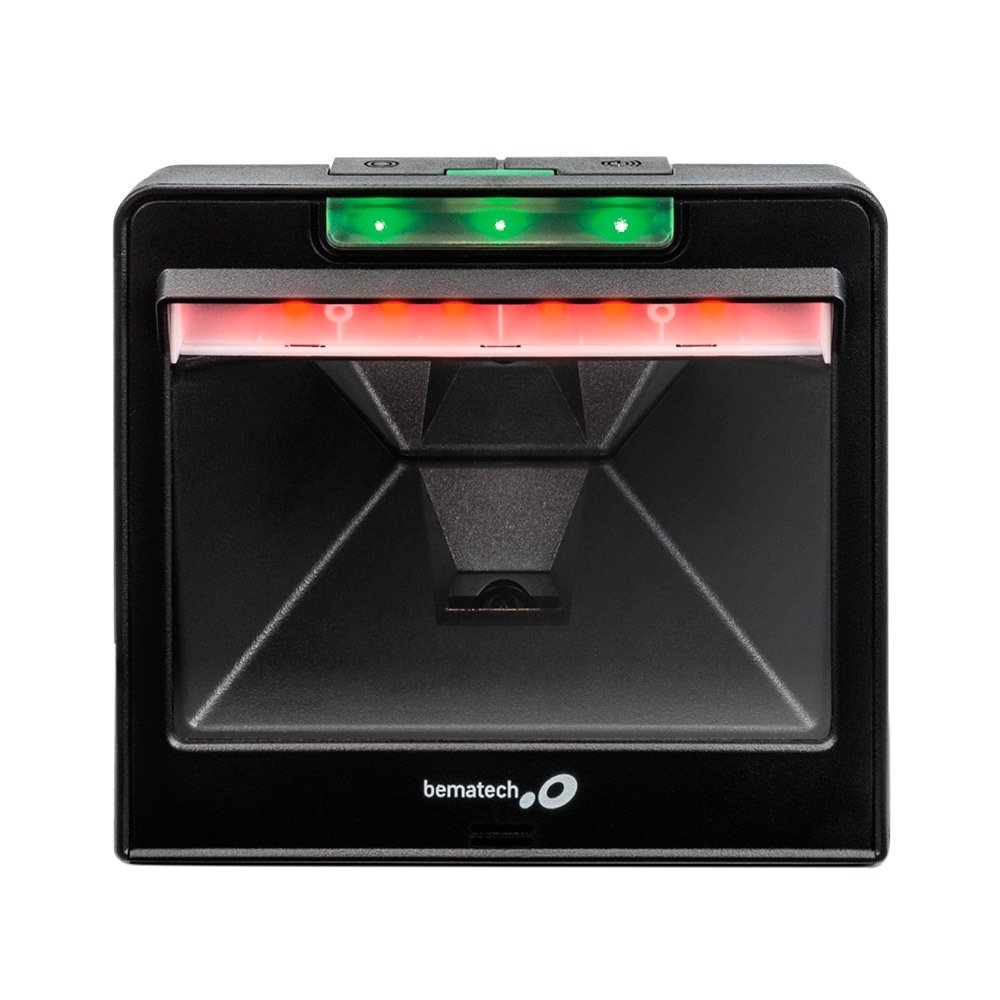 Leitor Código de Barras Fixo Bematech Imager I3200 2D Usb Luz Led Preto