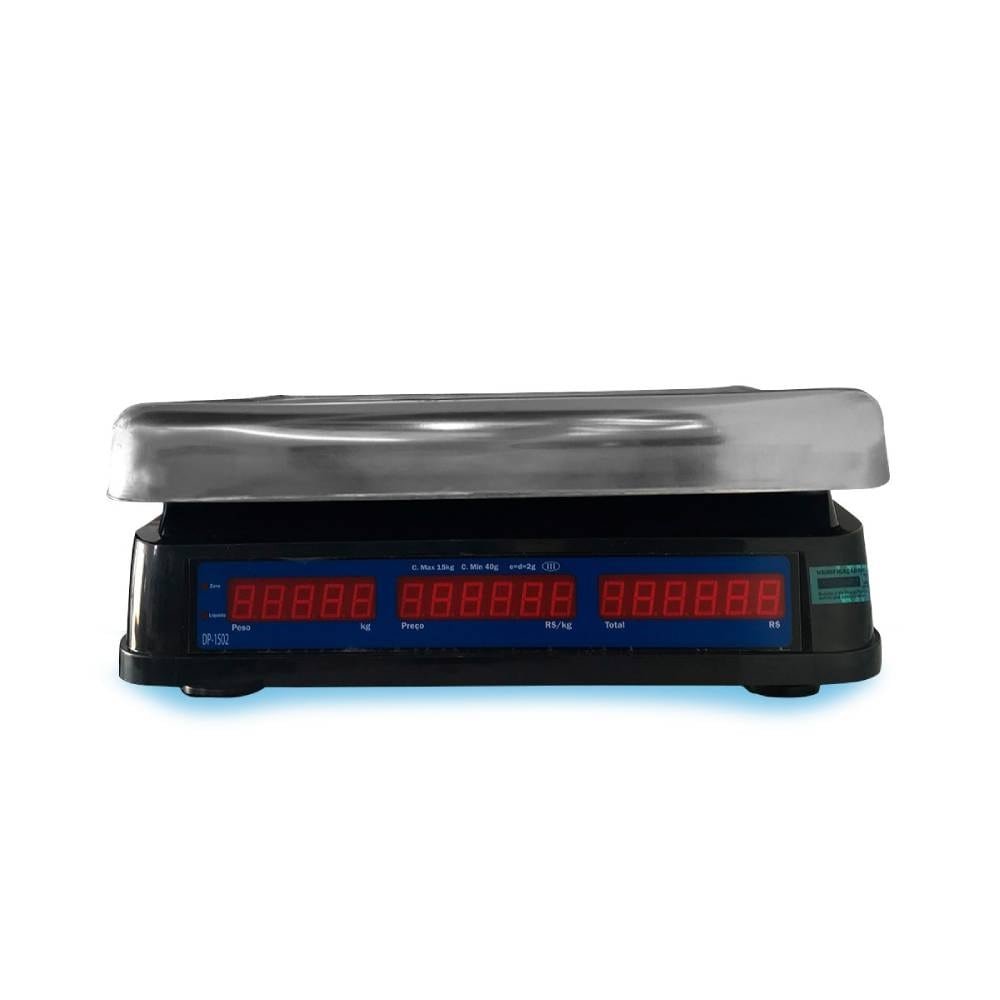 Balança Elgin DP1502, com Bateria Recarregável, Preta, Bivolt | Martins ...
