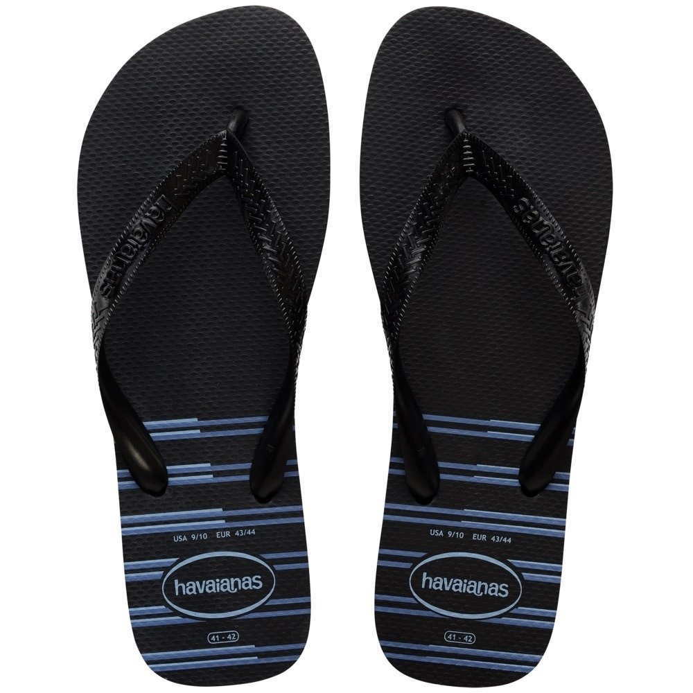 Havaianas Top Basic Preto/Azul 37/8
