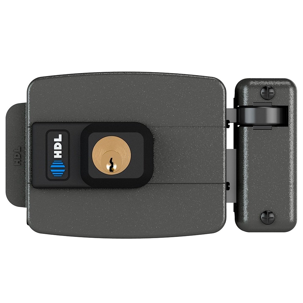 Fechadura Elétrica HDL C90 Dupla Cinza