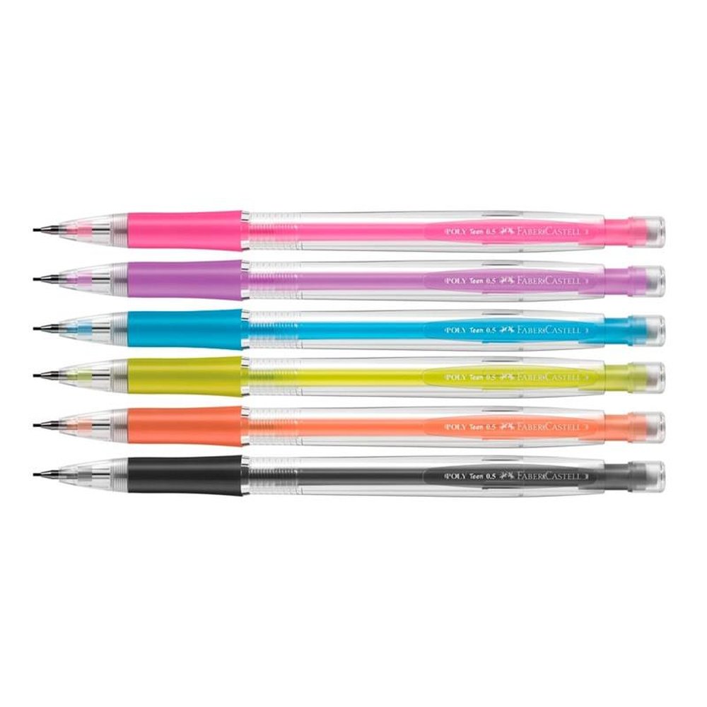 Lapiseira Faber Castell Poly Teen 0,5mm Embalagem com 24 Unidades