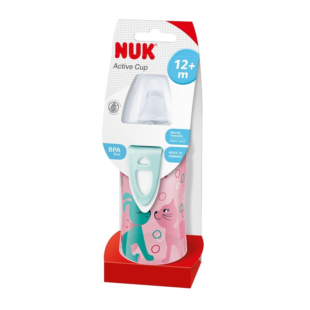 Copo Nuk Antivazamento Active Cup Rosa 300ml