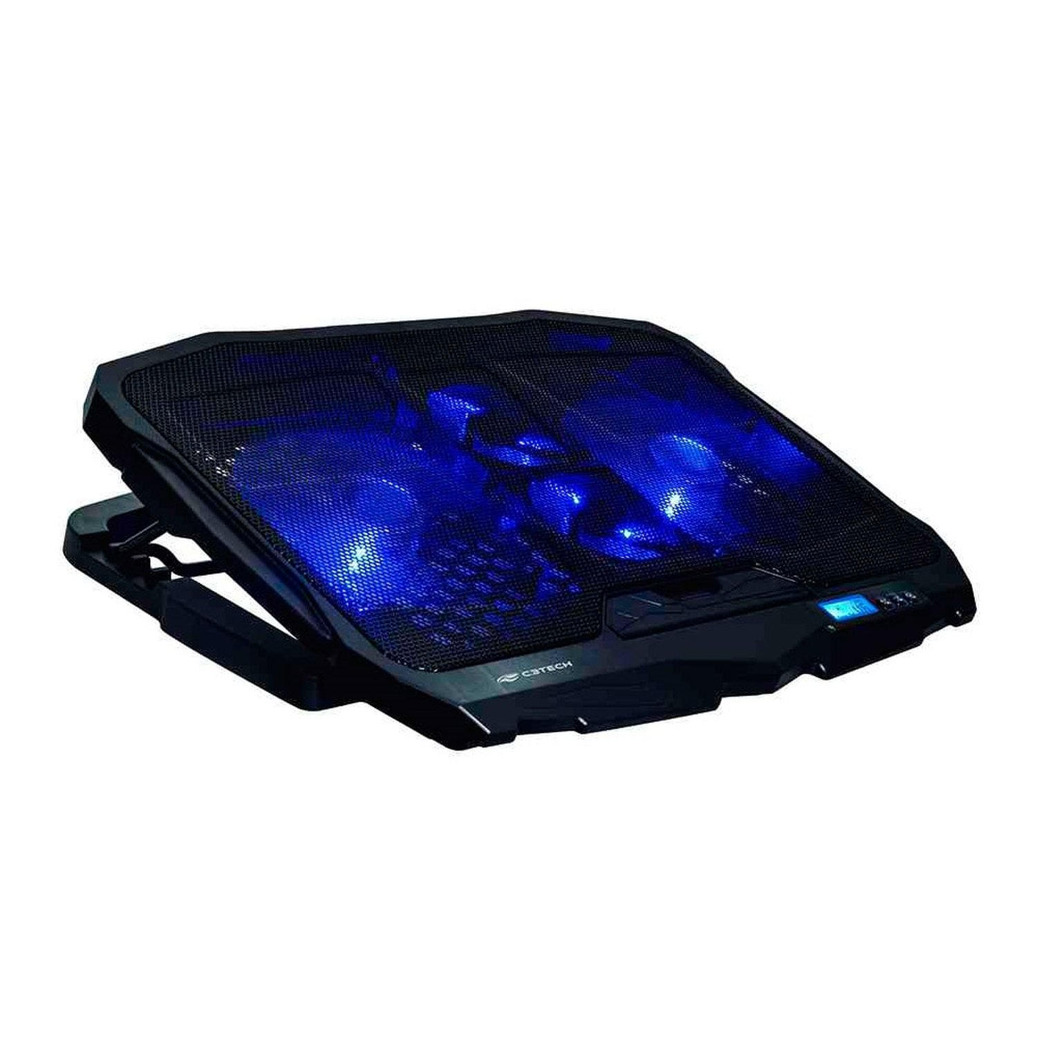 Base para Notebook C3TECH NBC100BK Gamer, 17.3", 4 Coolers, com LED