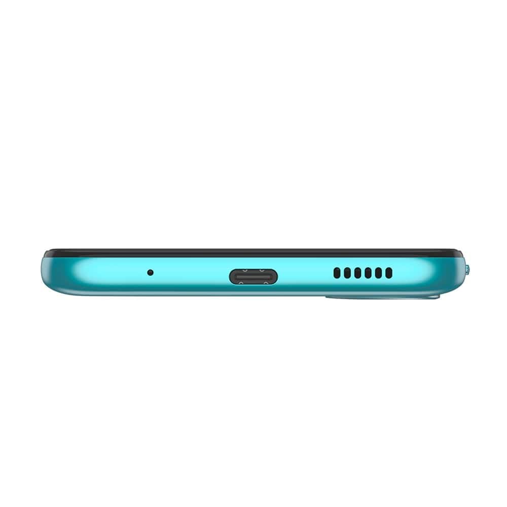 Smartphone Motorola Moto E20 Azul, Tela de 6.5", 4G+Wi-Fi, And. 11, Câm. Tras. de 13+2MP, Frontal de 5MP, 2GB RAM, 32GB