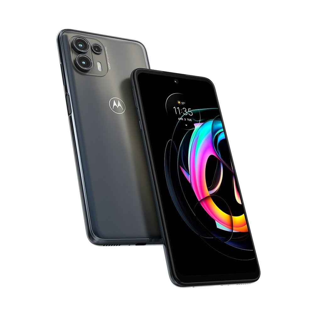 Smartphone Motorola Edge 20 Lite Grafite, Tela 6.7", 5G+Wi-Fi+NFC, And. 11, Câm. Tras. 108+8+2MP, Frontal 32MP, 6GB RAM, 128GB