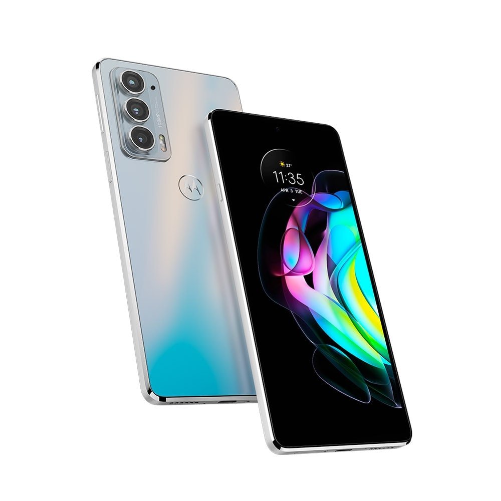 Smartphone Motorola Edge 20 Branco, Tela de 6.7", 5G+Wi-Fi+NFC, And. 11, Câm. Tras. 108+16+8MP, Frontal 32MP, 8GB RAM, 128GB