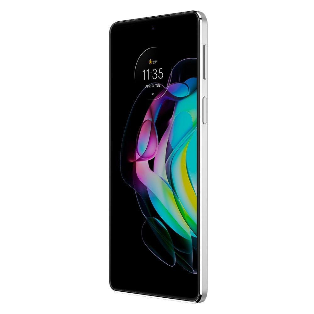 Smartphone Motorola Edge 20 Branco, Tela de 6.7", 5G+Wi-Fi+NFC, And. 11, Câm. Tras. 108+16+8MP, Frontal 32MP, 8GB RAM, 128GB